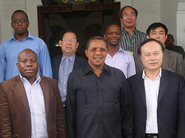 President of Tanzania met with the Chairman of Xinhai Mining Group