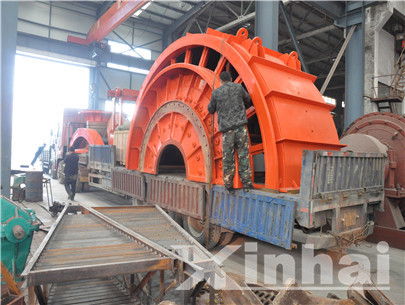 Mining equipment manufactured by us were about to pack and ship.