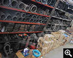 Equipment accessories area of Xinhai production plant