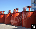 Preparation shipment of agitation tank