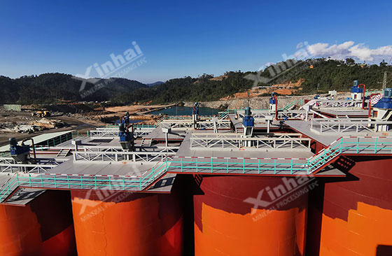 【Xinhai Case】Laos 2000TPD Gold Processing Project